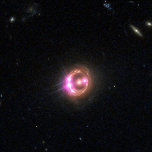 Glimpsing the unseeable physics of a black hole