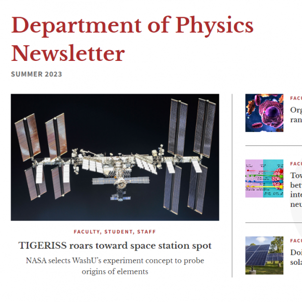 Physics Newsletter - Summer 2023