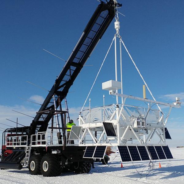 WashU physicists launch cosmic ray telescope from Antarctica