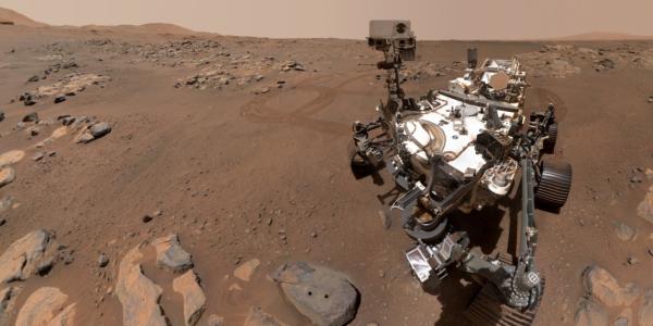 Mars Perseverance Selfie