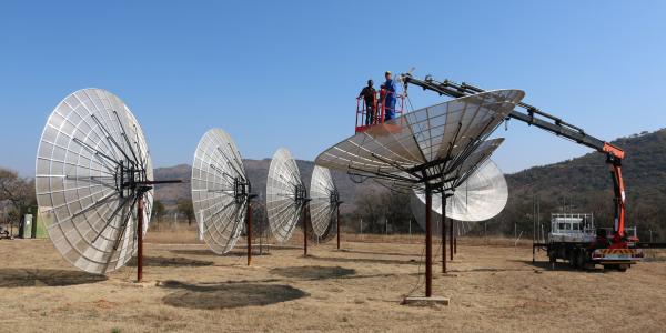 Radio observatory field