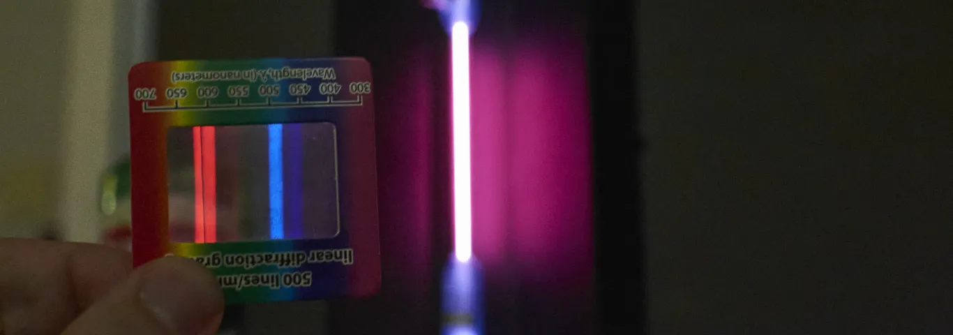 Let there be light: Crow Hall transformed into a playground of color for Physics Family Fun Day