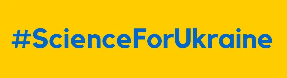 Science for Ukraine banner
