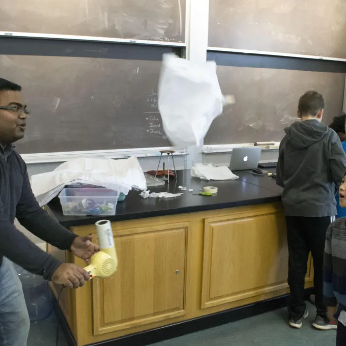 Hot-air balloon testing